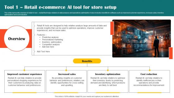 Tool 1 Retail E Commerce Ai Tool For Impact Of Ai Tools In Industrial AI SS V