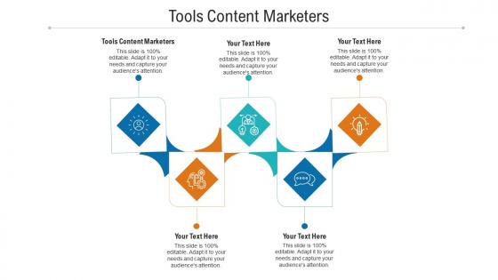 Tools content marketers ppt powerpoint presentation professional graphics cpb