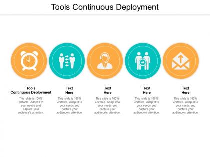 Tools continuous deployment ppt powerpoint presentation show templates cpb