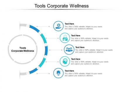 Tools corporate wellness ppt powerpoint presentation summary layout cpb