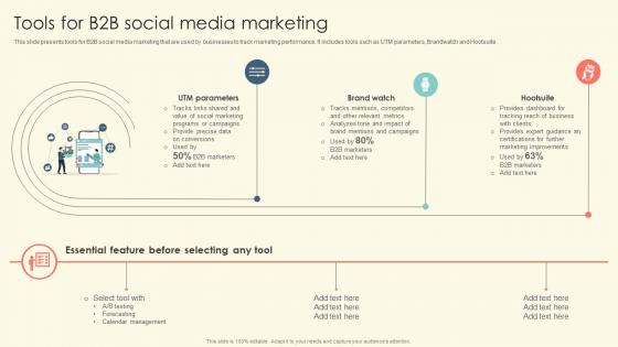 Tools For B2B Social Media Marketing B2B Online Marketing Strategies