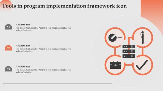 Tools In Program Implementation Framework Icon