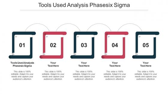 Tools Used Analysis Phasesix Sigma Ppt Powerpoint Presentation Professional Graphics Cpb