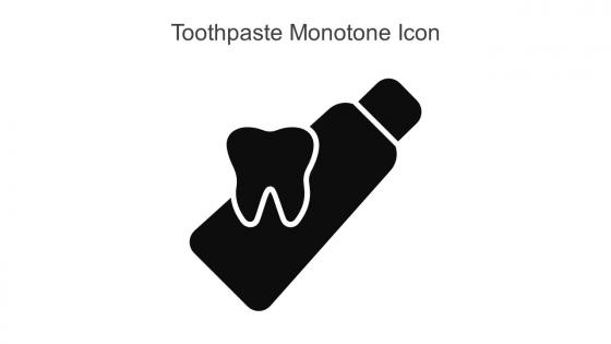 Toothpaste Monotone Icon In Powerpoint Pptx Png And Editable Eps Format
