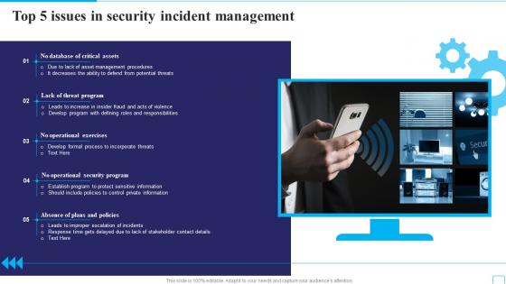 Top 5 Issues In Security Incident Management
