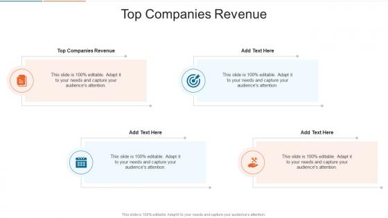 Top Companies Revenue In Powerpoint And Google Slides Cpb