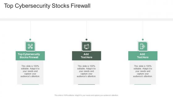 Top Cybersecurity Stocks Firewall In Powerpoint And Google Slides Cpb