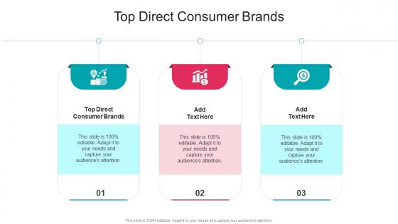 Top Direct Consumer Brands In Powerpoint And Google Slides Cpb