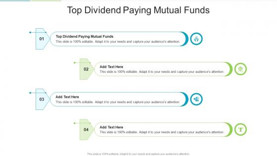 Top Dividend Paying Mutual Funds In Powerpoint And Google Slides Cpb