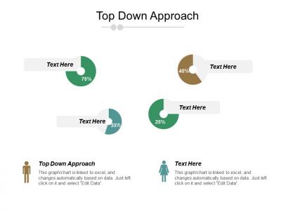 Top down approach ppt powerpoint presentation gallery template cpb