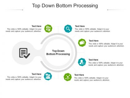 Top down bottom processing ppt powerpoint presentation portfolio example cpb