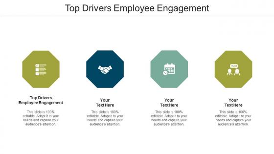 Top drivers employee engagement ppt powerpoint presentation infographic template topics cpb