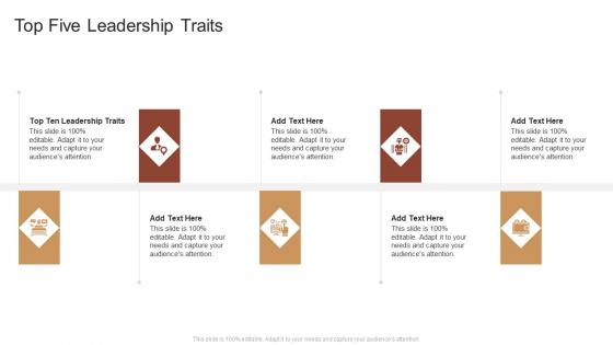 Top Five Leadership Traits In Powerpoint And Google Slides Cpb