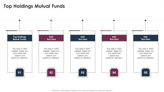 Top Holdings Mutual Funds In Powerpoint And Google Slides Cpb