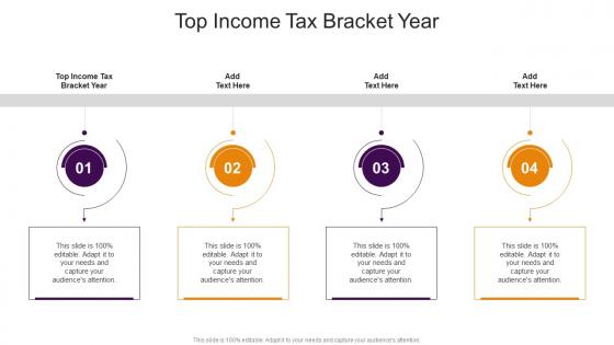 Top Income Tax Bracket Year In Powerpoint And Google Slides Cpb