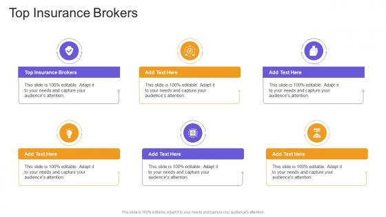 Top Insurance Brokers In Powerpoint And Google Slides Cpb