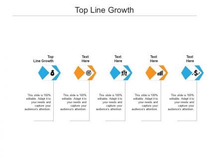 Top line growth ppt powerpoint presentation model templates cpb