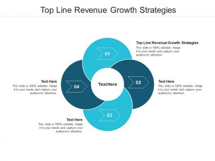 Top line revenue growth strategies ppt powerpoint presentation outline graphics cpb