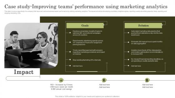 Top Marketing Analytics Trends Case Study Improving Teams Performance Using Marketing Analytics