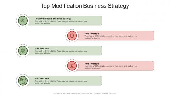 Top Modification Business Strategy In Powerpoint And Google Slides Cpb