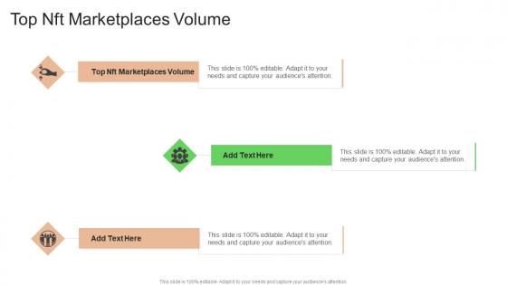 Top NFT Marketplaces Volume In Powerpoint And Google Slides Cpb