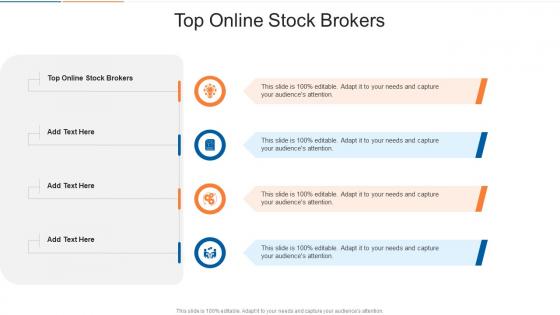 Top Online Stock Brokers In Powerpoint And Google Slides Cpb
