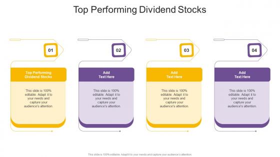 Top Performing Dividend Stocks In Powerpoint And Google Slides Cpb