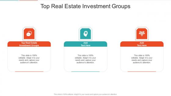 Top Real Estate Investment Groups In Powerpoint And Google Slides Cpb