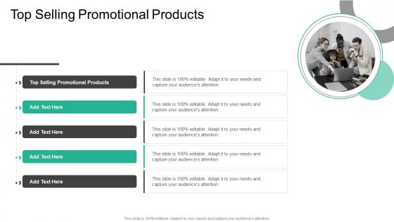 Top Selling Promotional Products In Powerpoint And Google Slides Cpb