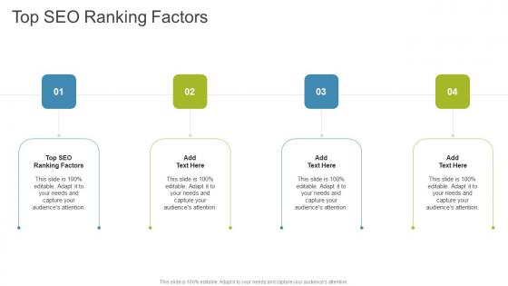 Top Seo Ranking Factors In Powerpoint And Google Slides Cpb