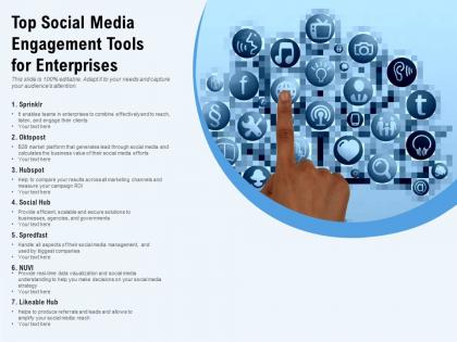 Top social media engagement tools for enterprises