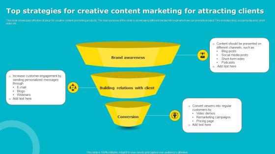 Top Strategies For Creative Content Marketing For Attracting Clients