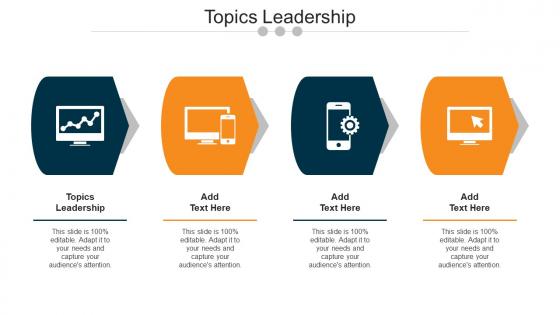 Topics Leadership Ppt Powerpoint Presentation Model Topics Cpb