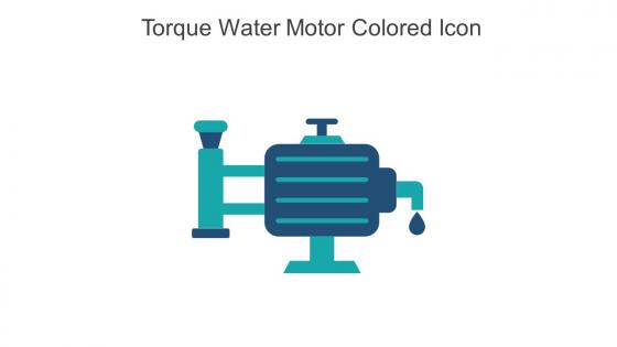 Torque Water Motor Colored Icon In Powerpoint Pptx Png And Editable Eps Format