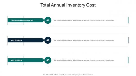 Total Annual Inventory Cost In Powerpoint And Google Slides Cpb