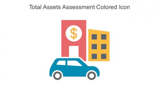 Total Assets Assessment Colored Icon In Powerpoint Pptx Png And Editable Eps Format