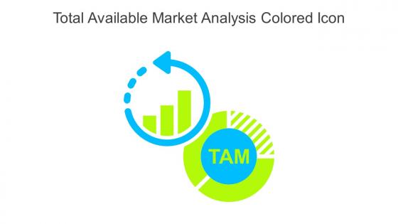 Total Available Market Analysis Colored Icon In Powerpoint Pptx Png And Editable Eps Format