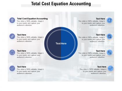 Total cost equation accounting ppt powerpoint presentation icon layout cpb