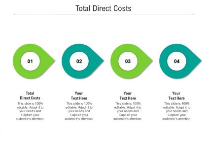 Total direct costs ppt powerpoint presentation file portfolio cpb