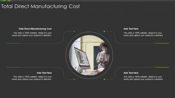 Total Direct Manufacturing Cost In Powerpoint And Google Slides Cpb