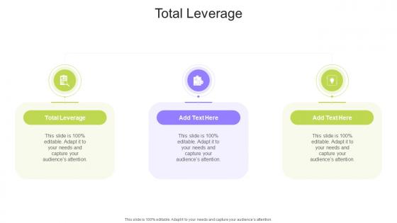 Total Leverage In Powerpoint And Google Slides Cpb