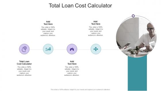 Total Loan Cost Calculator In Powerpoint And Google Slides Cpb