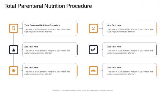 Total Parenteral Nutrition Procedure In Powerpoint And Google Slides Cpb