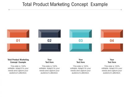 Total product marketing concept example ppt powerpoint presentation show good cpb