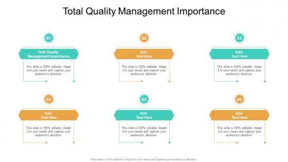 Total Quality Management Importance In Powerpoint And Google Slides Cpb