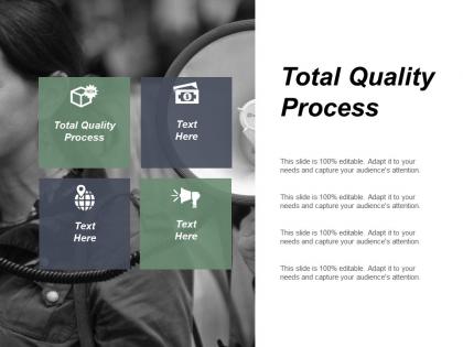 Total quality process ppt powerpoint presentation gallery slide download cpb
