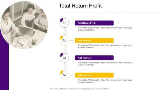 Total Return Profit In Powerpoint And Google Slides Cpb