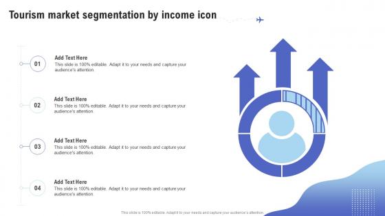 Tourism Market Segmentation By Income Icon