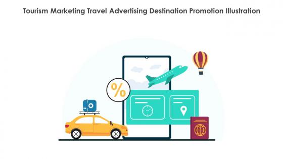 Tourism Marketing Travel Advertising Destination Promotion Illustration