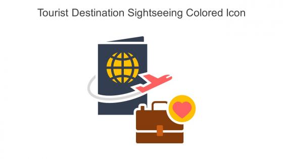 Tourist Destination Sightseeing Colored Icon In Powerpoint Pptx Png And Editable Eps Format